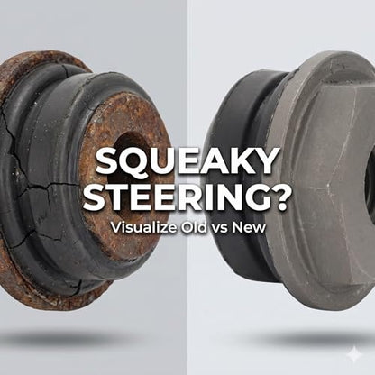 4PCS Rack and Pinion Bushing Kit Compatible with Ford Explorer 2010-2015