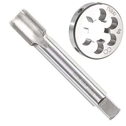 M19X1.0 Machine Tap and Die Set Right Hand