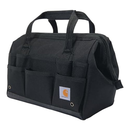 Carhartt Utility Medium Tool Bag Black - color: Black, size: 14-Inch 26 Pocket