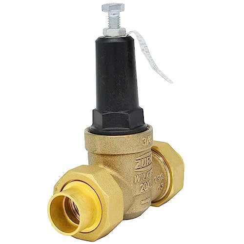 Zurn Wilkins 34-20XLDUC 3/4" 20XL Pressure Reducing Valve (Double Union Copper Sweat x Copper Sweat)