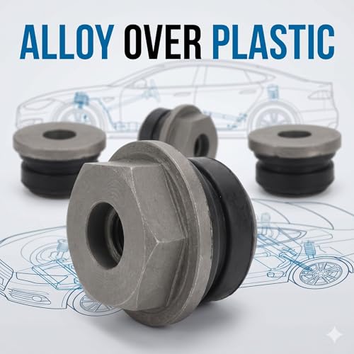 4PCS Rack and Pinion Bushing Kit Compatible with Ford Explorer 2010-2015
