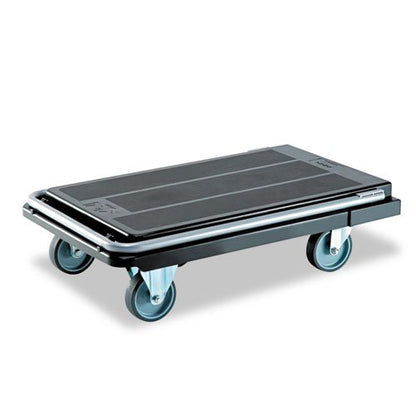 deflect-o - Heavy-Duty Platform Cart, 500lb Capacity, 20 9/10w x 32 5/8d x 9h, Black CRT5500-04 (DMi EA