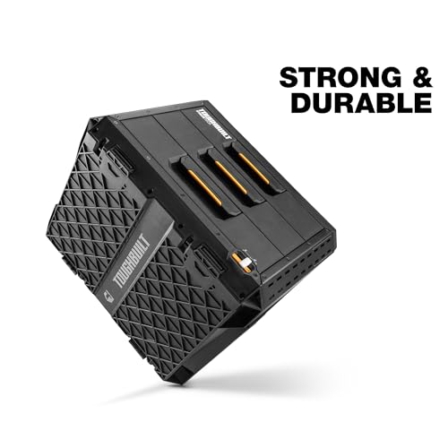 ToughBuilt StackTech XL 3 Drawer Tool Box, Stackable Storage, TB-B1-D-70-3 - size: 3 Drawer