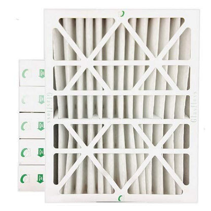 Glasfloss ZL 16x20x4 MERV 13 AC Furnace Air Filters. Case of 6 - size: 16x20x4 | 4" Filters