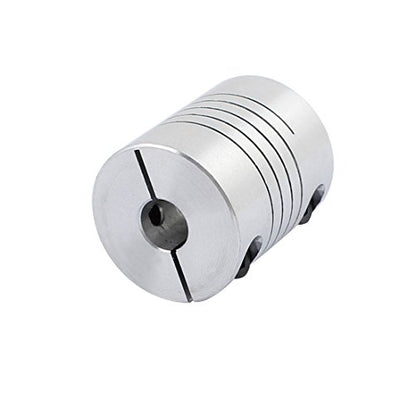uxcell 6-8mm Shaft Coupling 30mm Length 25mm Dia Stepper Motor Coupler - size: 6-8mm