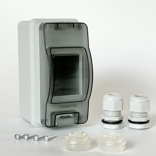 Waterproof Electrical Circuit Breaker Distribution Box IP65 HT-2Way by United CSS - size: 2Way