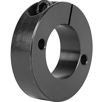 Anti-Collision Block Stopper, Positioning Block, Anti-Dropping for Linear Motion Rod Shaft Guide 35mm, Fixed Slider Bearing Block Ring, Black, 2Pcs - size: For D35mm linear Rod, style: Black
