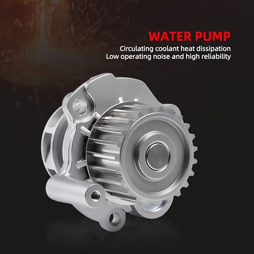 Engine Timing Belt Kit with Water Pump for Audi A4 TT Quattro - size: for Passat/ Jetta/ olkswagen Jetta 2