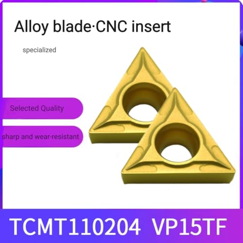 Carbide Inserts Turning Inserts Lathe, TCMT110204, 20 Pcs, Metal Lathe Tools - style: 20pcs TCMT110204