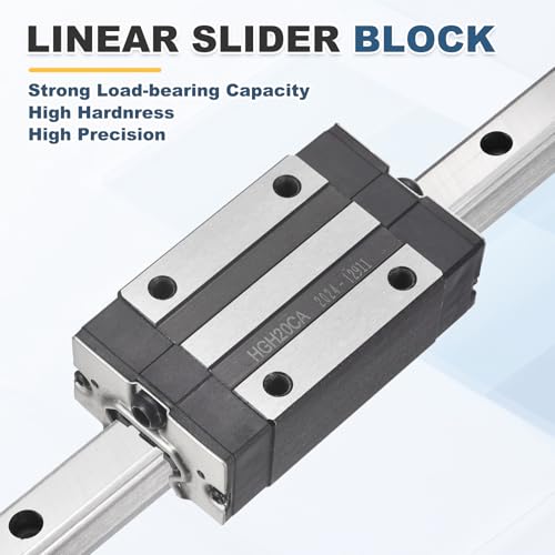 uxcell HGH20CA Linear Slider Block Linear Slider Bearing Carriage