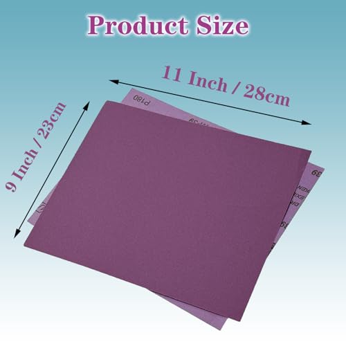1500 Grit Wet Dry Sandpaper, 15pcs 9 x 11 Inch Sanding Sheets - style: Grit 1500