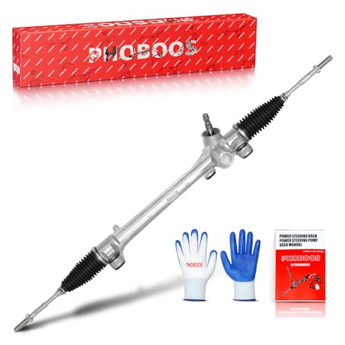 PHOBOOS Manual Steering Rack and Pinion Fit for Toyota Corolla - size: 24-2700