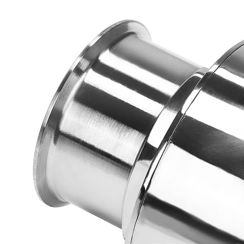 DERNORD 4 inch Tri-Clamp Clover Ball Valve Stainless Steel 304,PTFE Lined. (4 inch Tube OD) - size: 4 inch Tube OD