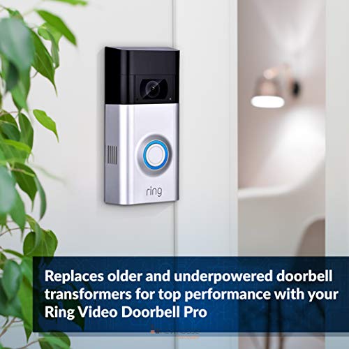 Newhouse Hardware 16V 30VA Door Bell Transformer Compatible with Ring Video Doorbell Pro 30TR, for Wired Chimes - style: 16V, 30VA