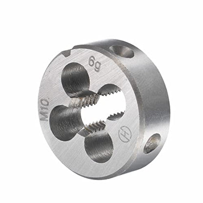 10mm x 1.25 HSS Metric Tap and Die Set Right Hand Thread,Tapping DIY Tool 3pcs (M10 x 1.25mm) - size: M10 x 1.25mm