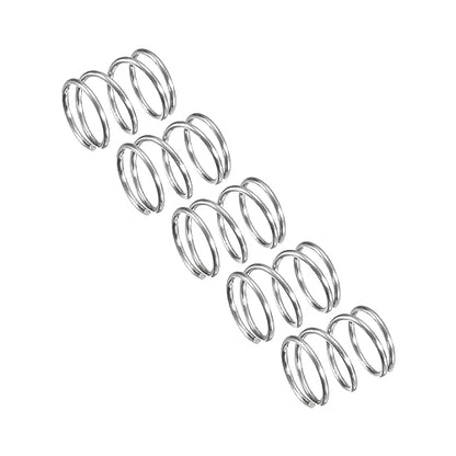 uxcell 5Pcs Compression Spring 304 Stainless Steel 9mmOD,0.8mmWD,15mmFL - size: 0.8mmx9mmx15mm