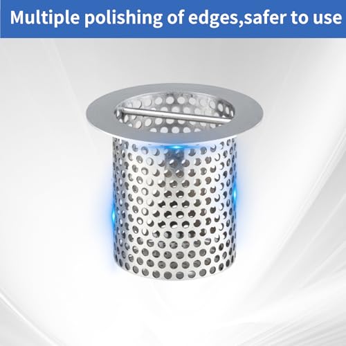 4" Floor Drain Strainer, osseph 316 Stainless Steel - size: 4" Tall x 4" Diameter