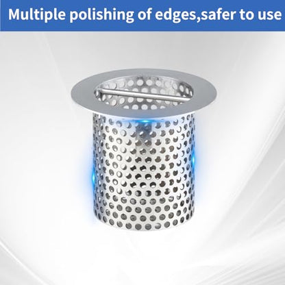 4" Floor Drain Strainer, osseph 316 Stainless Steel - size: 4" Tall x 4" Diameter