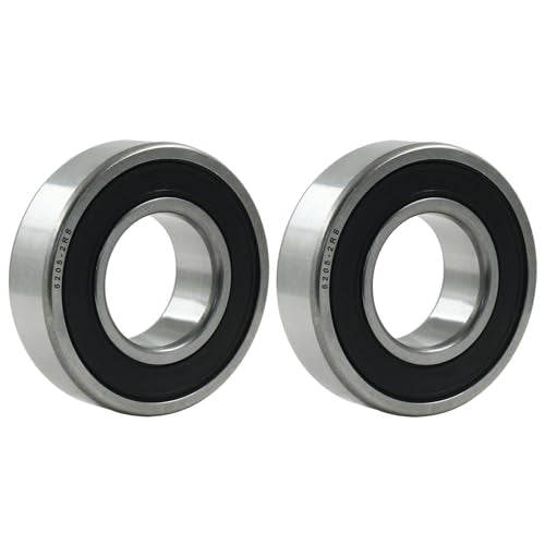 6205 2RS Ball Bearings, 25mm x 52mm x 15mm
