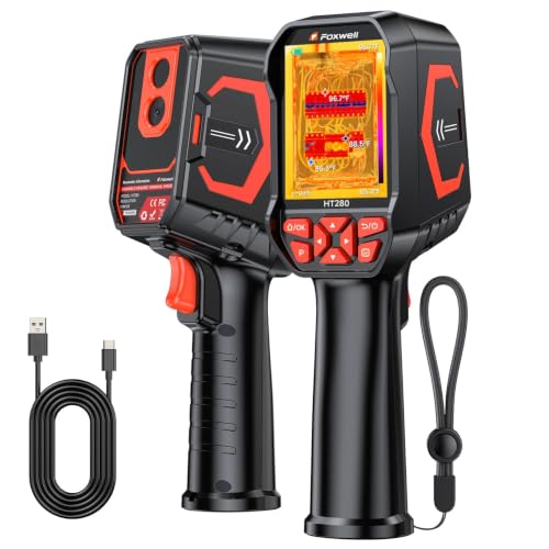 FOXWELL HT280 Thermal Imaging Camera, 320 X 240 2.8" LCD, 260 x 260 TISR