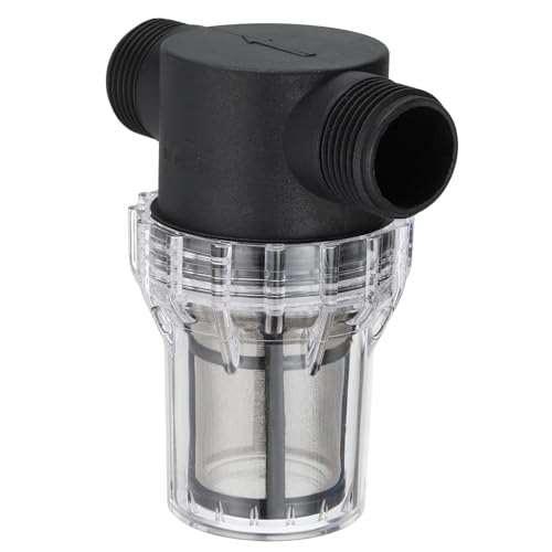 PATIKIL 1" Male in-Line Strainer Water Pump Filter with 80 Mesh