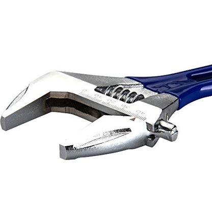 Large Opening Adjustable Wrench Spanner with Short Handle 8 inch - size: 8"