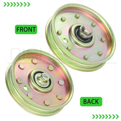 2 Pack 756-1229 Idler Pulley for Cub Cadet 50" RZT 50 RZT 42 Deck - color: A14 2x756-1229