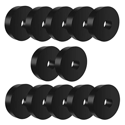 12 Pack 1.5" Rubber Isolation Feet Pads, Anti-Vibration Damping Washers - size: 1.5" OD,12PCS