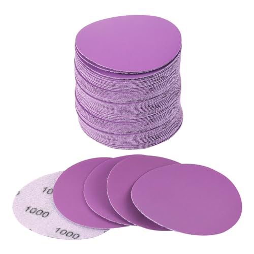 3 Inch Sanding Discs, 40 Pack 1000 Grit Hook and Loop Sandpaper - style: 1000 Grit