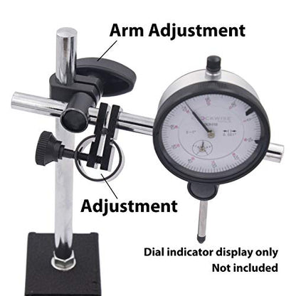 Clockwise Tools MGBR-02 Magnetic Base Stand for Digital Dial Indicator Gauge 176lbs Max Pull - style: MGBR-02 Standard
