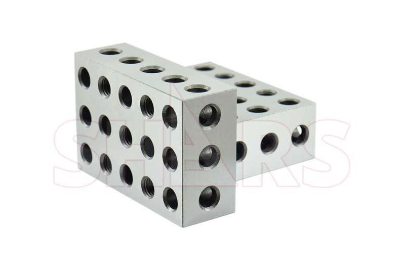 Shars (1 Pair) 246 Precision Blocks (2"x 4"x6") w/23 Holes Set 303-5600 S] - size: 2-4-6 blocks