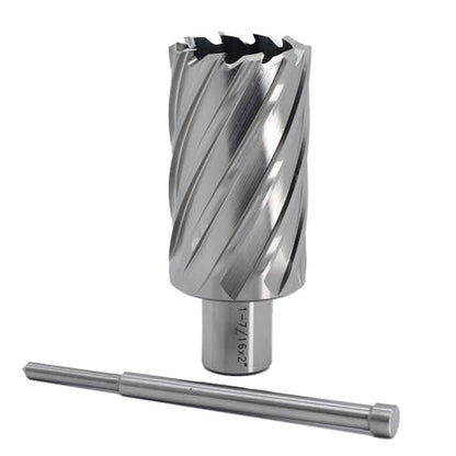 OSCARBIDE 1-7/16"x2 HSS Annular Cutter 3/4" Weldon Shank Mag Bit