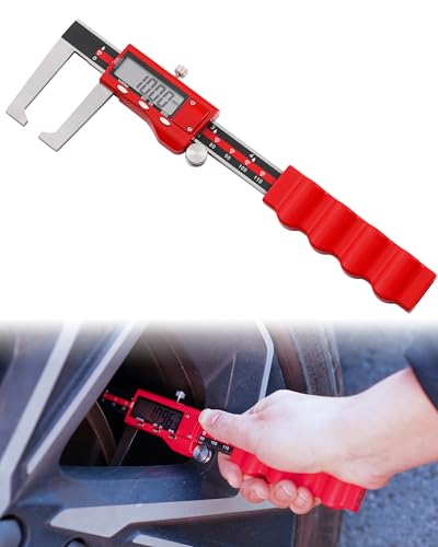 Brake Rotor Measuring Tool, Digital Caliper for Disc Brake Thickness