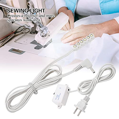 Moofey Sewing Machine Light, Sewing LED Light with Magnetic Mounting Base, Stitch Lamp for Home, Nail Beauty, School, Lathes, Workbenches