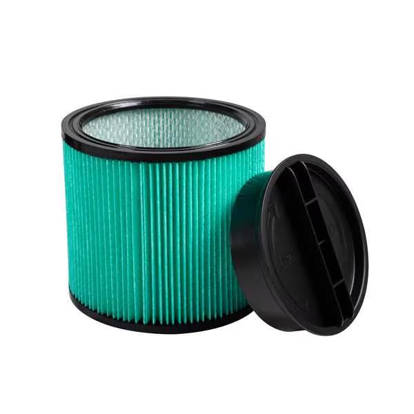 Cartridge Filter, HEPA, Wet/Dry, Mfr: 61HW01-A