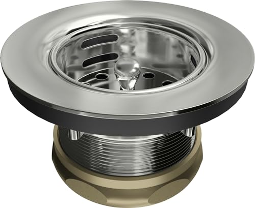 PROFLO PF83BR 2-1/2" Basket Strainers - Stainless Steel