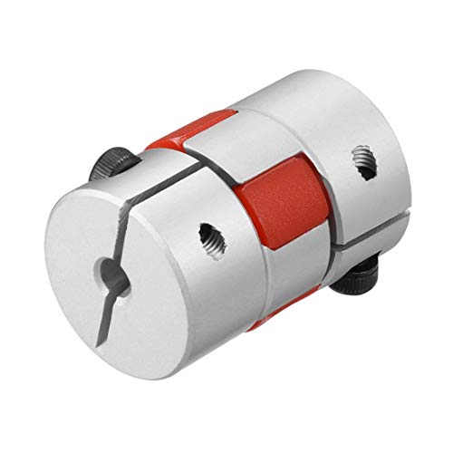 uxcell Shaft Coupling 4mm to 4mm Bore L30xD20 Flexible Coupler Joint for Servo Stepped Motor - size: 4 to 4mm L30xD20