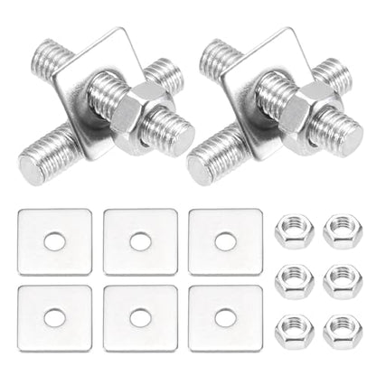 MECCANIXITY 6Set M5x30mm Fully Threaded Rod Threaded Rods Bar Studs - size: M5x30mm