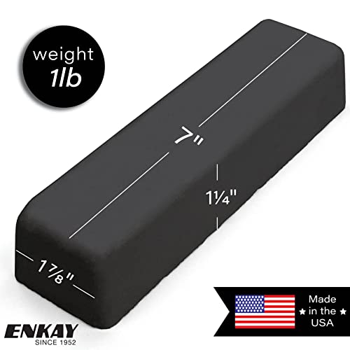 ENKAY - Black Emery Polishing Compound, 1 Lb. (U.S. Made)