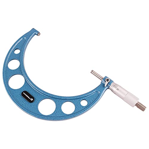 Outside Micrometer 5-6" Measuring Range,0.0001" Graduation for Machinists,Professional Precision Tool for Accurate Measurements - size: Outside Micrometer (5-6" Range)