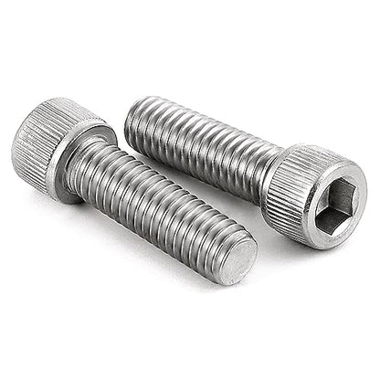 5/16-18 x 1" (1/2" to 3" Available) Socket Head Cap Screws, Allen Socket Drive, Stainless Steel 18-8, Bright Finish, Full Thread, Pack of 25 - size: 5/16-18 x 1"