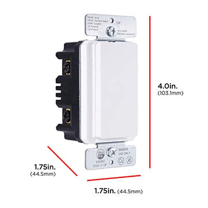 UltraPro in-Wall Digital Timer Switch, Countdown, Custom On/Off, 1 Pack - style: 24HR Digital Timer