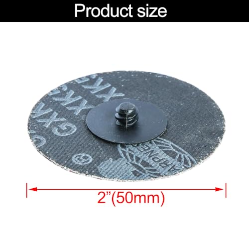 100Pcs 2" inch Sanding Disc Surface Conditioning Quick Change Disc R-Type Sandpaper Grinding Pad Abrasive Disc (36) - style: 36