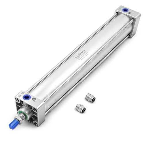 BAOMAIN Pneumatic Air Cylinder 2-1/2" Bore 19.69" Stroke SC63x500