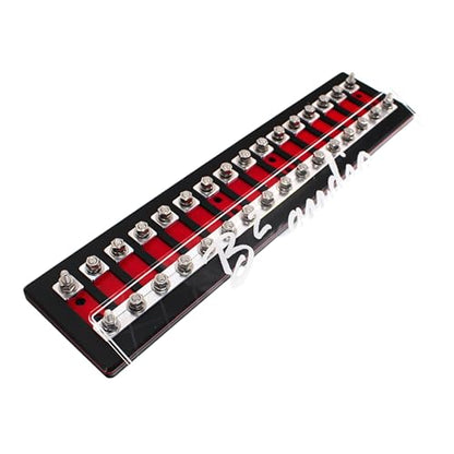 16 Spot Heavy Duty ANL Fuse Distribution Block w/Acrylic B2 Audio Cover (16 Spot) - size: 16 Spot