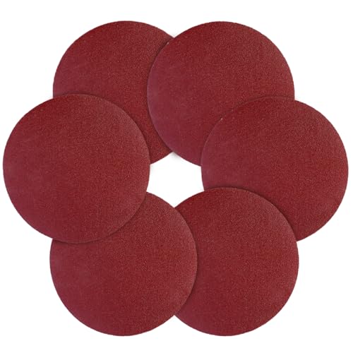 Uenhoy 100 Pcs 3" Sanding Discs 240 Grit Hook Loop for Woodworking - style: 240 Grit