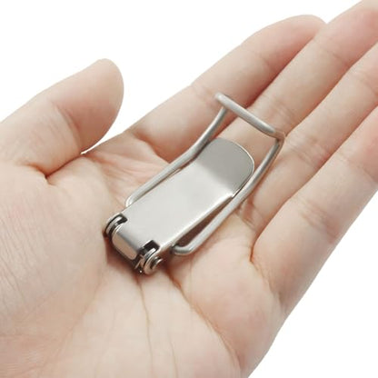 4 Pcs 71mm/2.79 inch Spring Loaded Toggle Hasp Latch - size: 2.79 inch / 71 mm