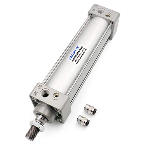 BAOMAIN Pneumatic Air Cylinder 2" Bore 10" Stroke SC50x250