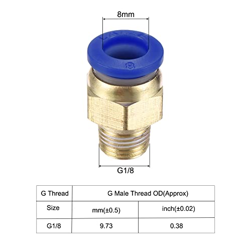 MECCANIXITY Pneumatic Air Cylinder Double Action MAL25X300 25mm Bore 300mm Stroke with Y Connector and 4Pcs Quick Fitting Set - size: 25X300 mm