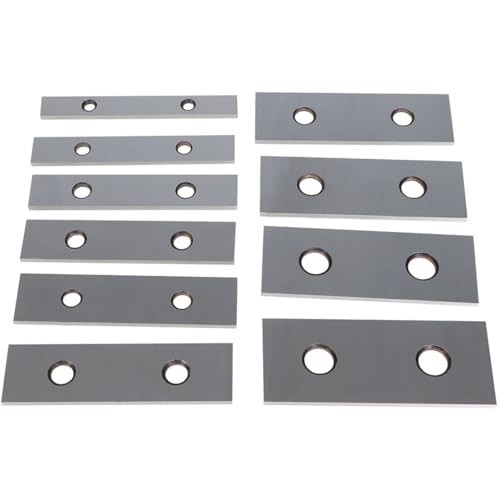 WFLNHB 10 Pairs 1/8 x 4 Inch Accuracy Parallel Block Set .0002 Inch Hardened Accuracy Machinist Tools in Wooden Boxes and Plastic Boxes